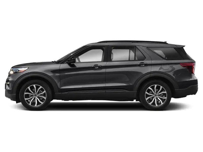 2022 Ford Explorer ST, černá, 124 180 km, dovoz Kanada — foto 3 z 11