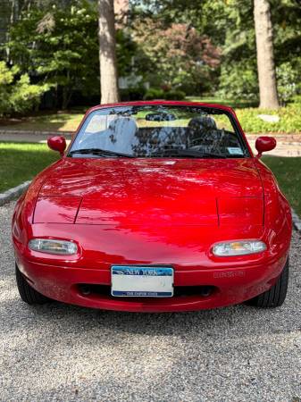 1990 Mazda, červená, dovoz USA — foto 2 z 12