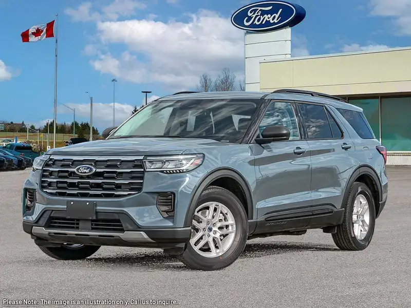 2026 Ford Explorer Active w/200A Pkg, modrá, 1 km, dovoz Kanada — foto 2 z 12