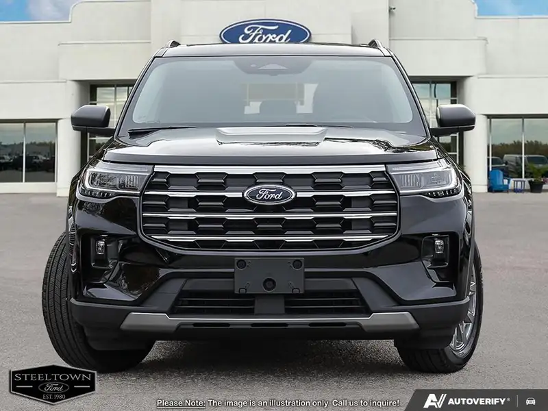 2026 Ford Explorer Active w/200A Pkg, černá, 0 km, dovoz Kanada — foto 2 z 12