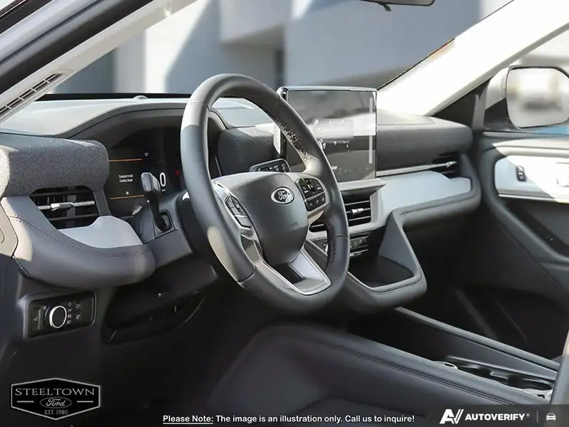 2026 Ford Explorer Active w/200A Pkg, šedá, 225 km, dovoz Kanada — foto 10 z 12