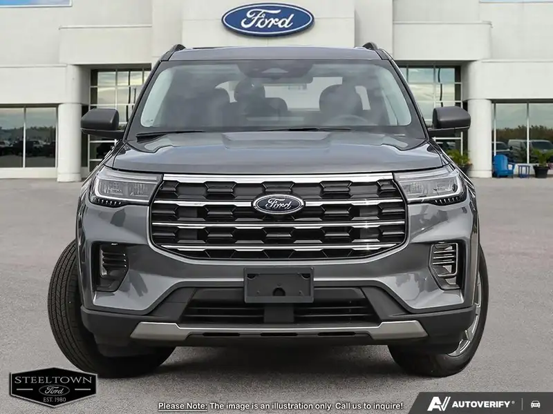 2026 Ford Explorer Active w/200A Pkg, šedá, 225 km, dovoz Kanada — foto 2 z 12