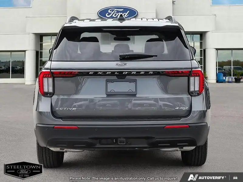 2026 Ford Explorer Active w/200A Pkg, šedá, 225 km, dovoz Kanada — foto 5 z 12