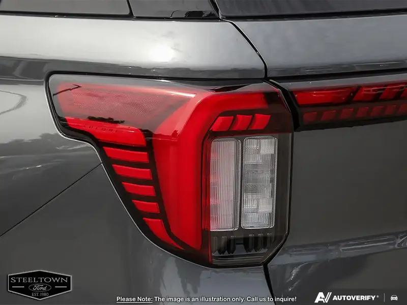 2026 Ford Explorer Active w/200A Pkg, šedá, 225 km, dovoz Kanada — foto 9 z 12