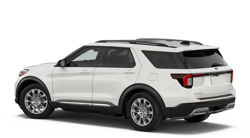 2026 Ford Explorer Active, bílá, 24 km, dovoz Kanada — foto 3 z 8