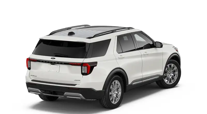 2026 Ford Explorer Active, bílá, 24 km, dovoz Kanada — foto 4 z 8