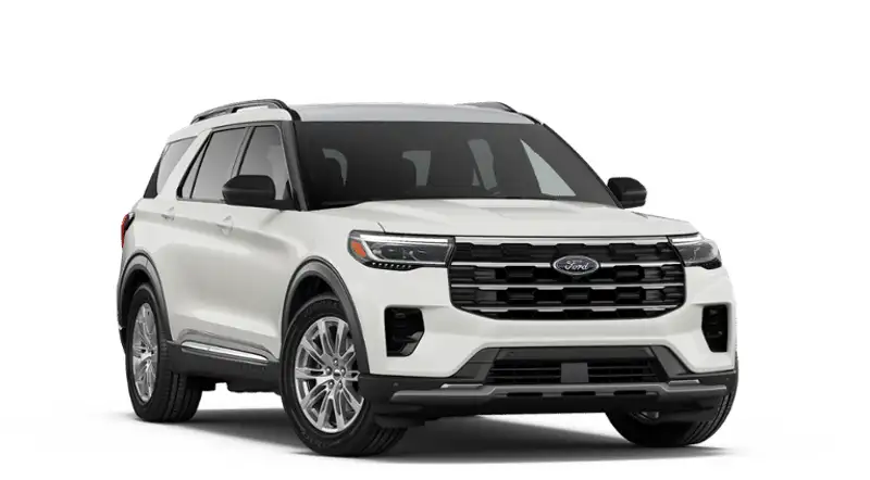 2026 Ford Explorer Active, bílá, 24 km, dovoz Kanada — foto 5 z 8