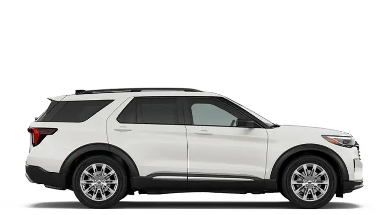 2026 Ford Explorer Active, bílá, 24 km, dovoz Kanada — foto 6 z 8