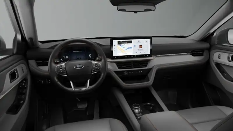 2026 Ford Explorer Active, bílá, 24 km, dovoz Kanada — foto 8 z 8