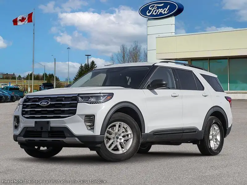 2027 Ford Explorer Active w/200A Pkg, bílá, 0 km, dovoz Kanada — foto 2 z 12