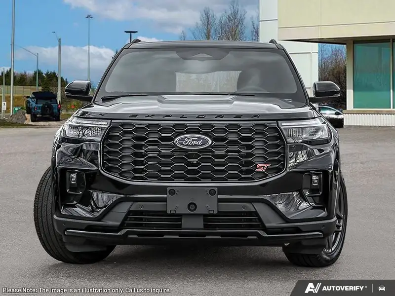 2027 Ford Explorer ST, černá, 0 km, dovoz Kanada — foto 3 z 12