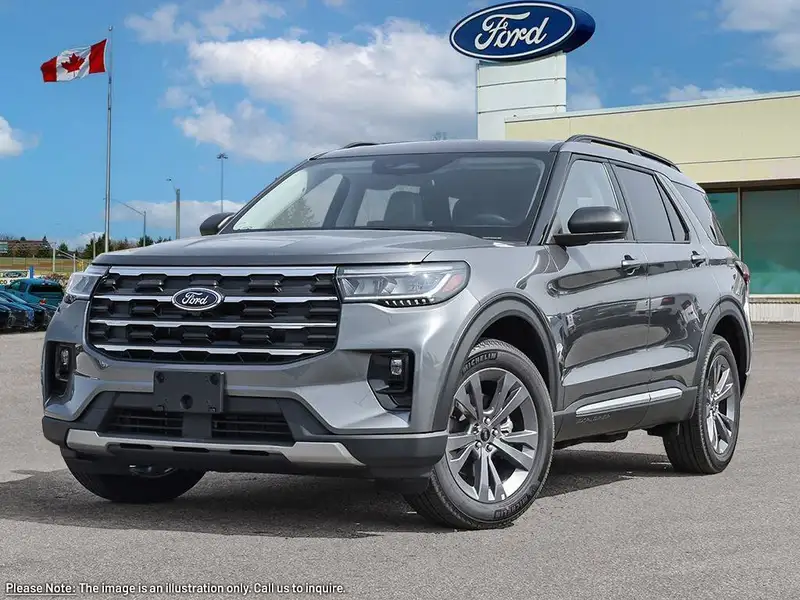 2027 Ford Explorer Active w/200A Pkg, šedá, 2 km, dovoz Kanada — foto 2 z 12