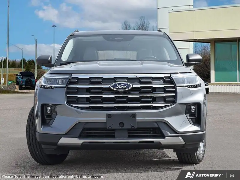 2027 Ford Explorer Active w/200A Pkg, šedá, 2 km, dovoz Kanada — foto 3 z 12
