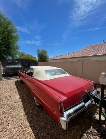 1973 Cadilac eldorado convertable, dovoz USA — foto 2 z 5