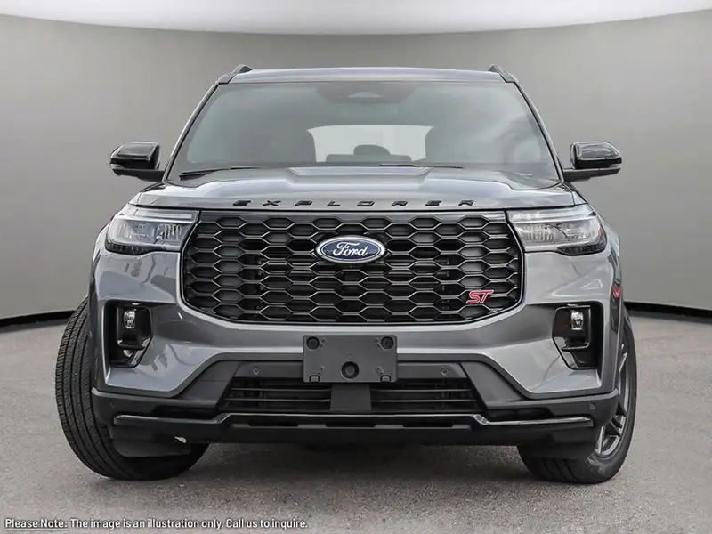 2026 Ford Explorer ST, šedá, 10 km, dovoz Kanada — foto 2 z 12