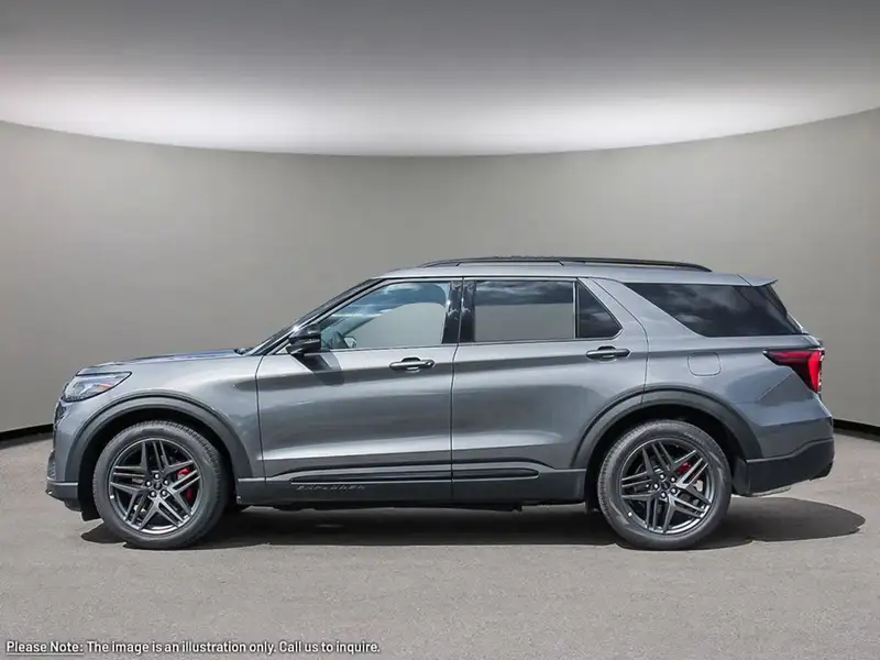 2026 Ford Explorer ST, šedá, 10 km, dovoz Kanada — foto 3 z 12