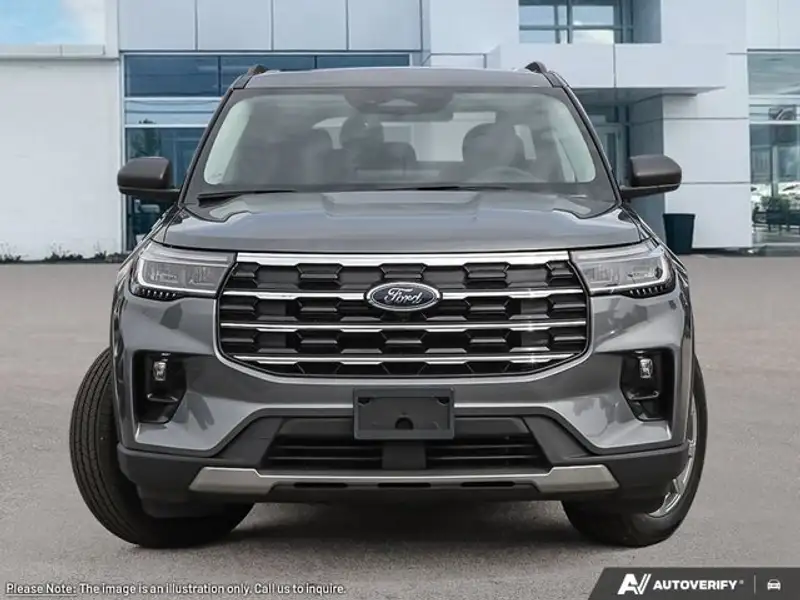 2026 Ford Explorer Active w/200A Pkg, šedá, 24 km, dovoz Kanada — foto 2 z 12