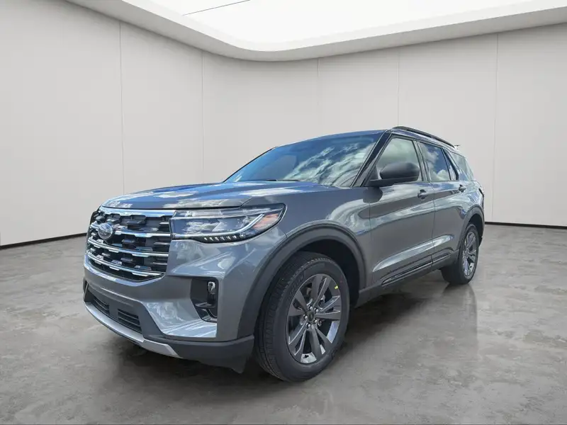 2026 Ford Explorer Active w/200A Pkg, šedá, 30 km, dovoz Kanada — foto 3 z 12