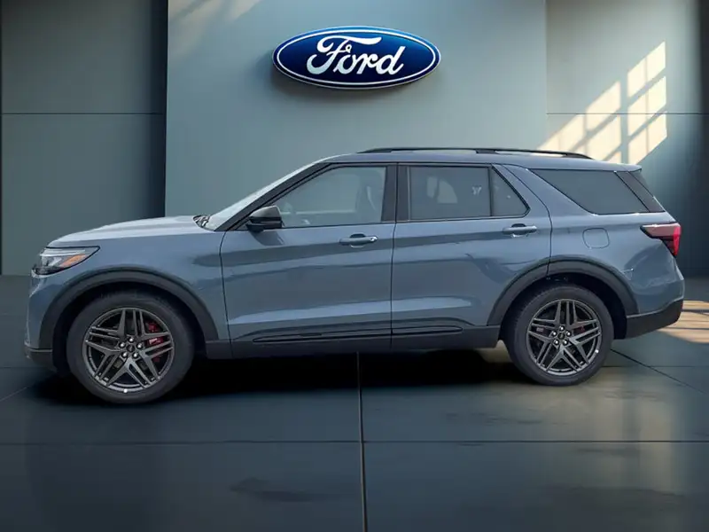 2026 Ford Explorer ST, modrá, 0 km, dovoz Kanada — foto 2 z 12