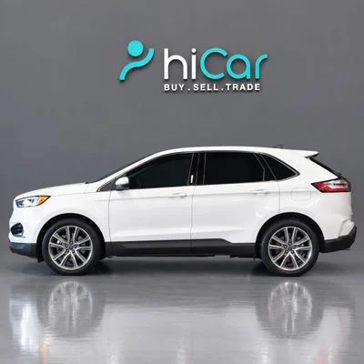 2022 Ford Edge, bílá, 45 810 km, dovoz SAE — foto 2 z 14