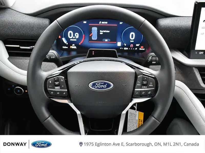 2026 Ford Explorer, červená, 25 km, dovoz Kanada — foto 12 z 12