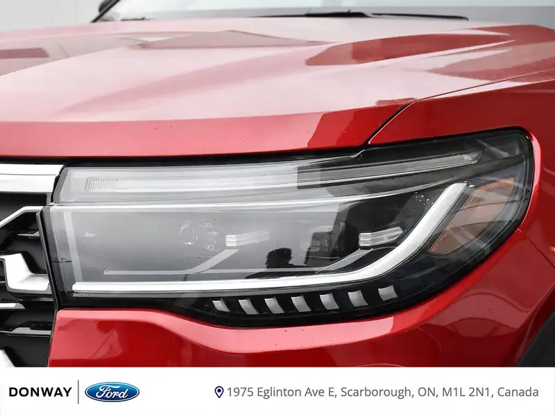 2026 Ford Explorer, červená, 25 km, dovoz Kanada — foto 2 z 12