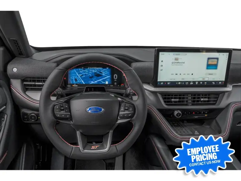 2026 Ford Explorer ST, černá, 200 km, dovoz Kanada — foto 4 z 12