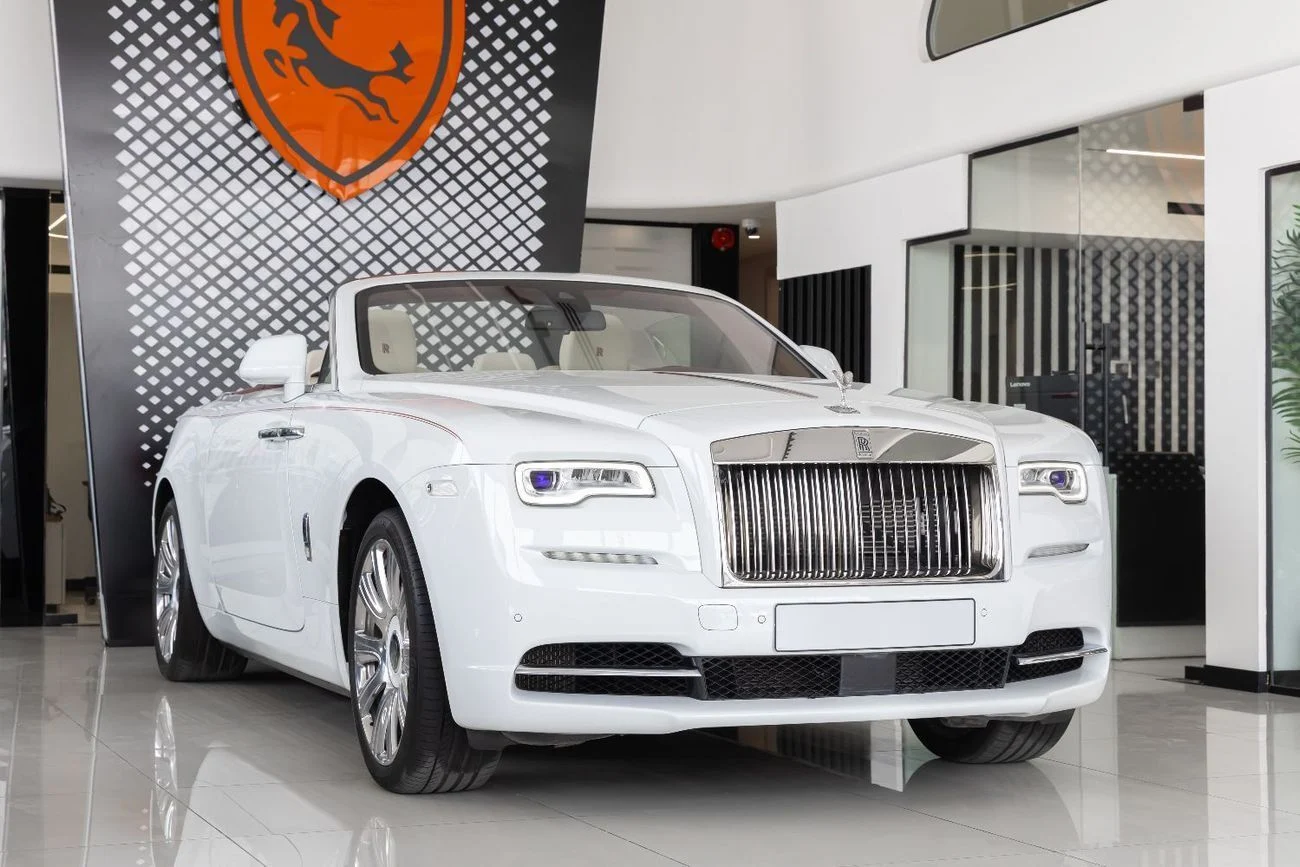 2017 Rolls-Royce Dawn, bílá, 39 000 km, dovoz SAE — foto 1
