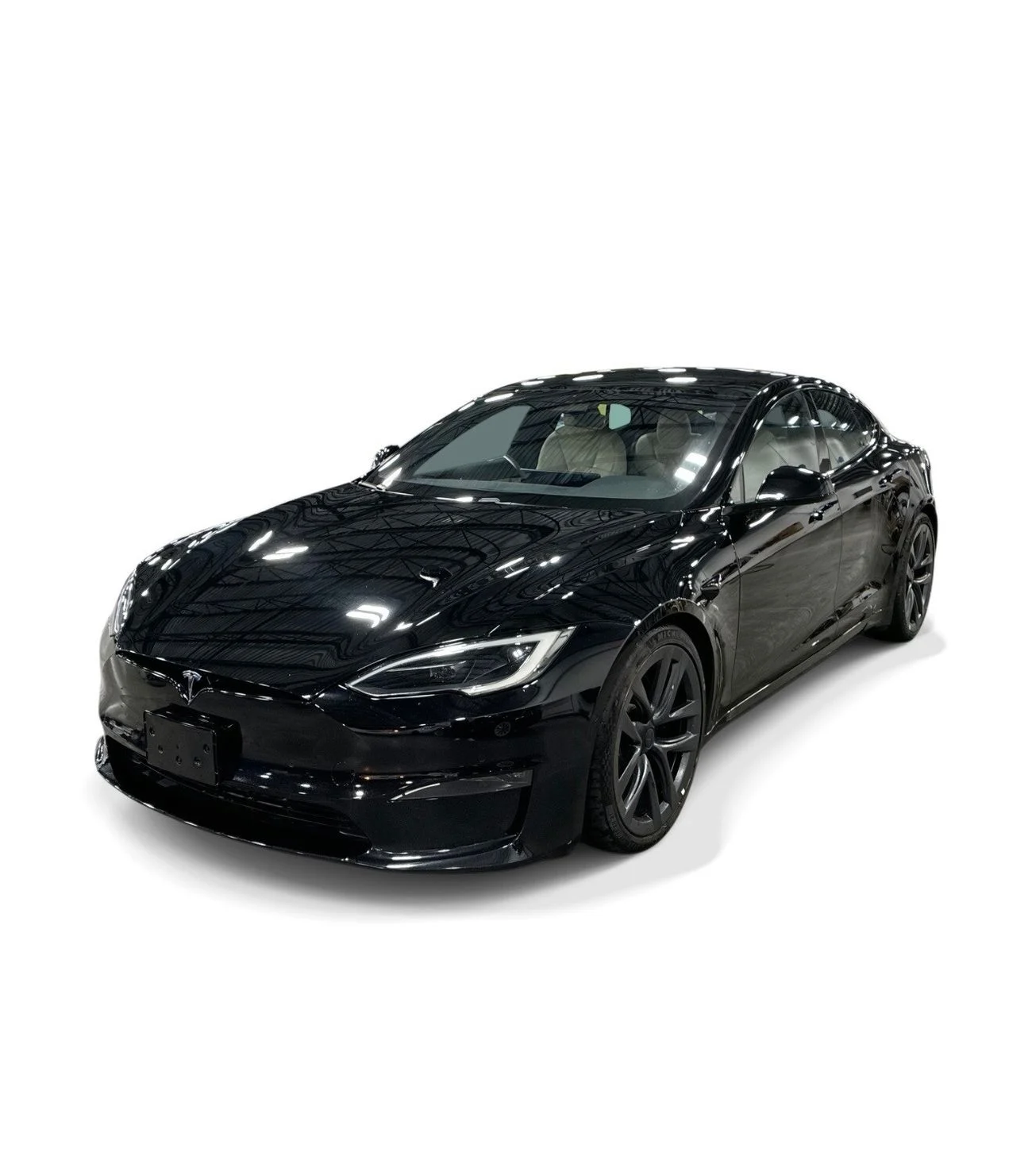 2023 Tesla Model S LONG RANGE, černá, 6 000 km, dovoz SAE — foto 1