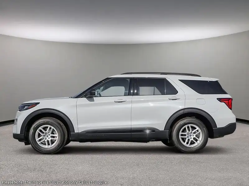 2026 Ford Explorer Active w/200A Pkg, bílá, 10 km, dovoz Kanada — foto 3 z 12