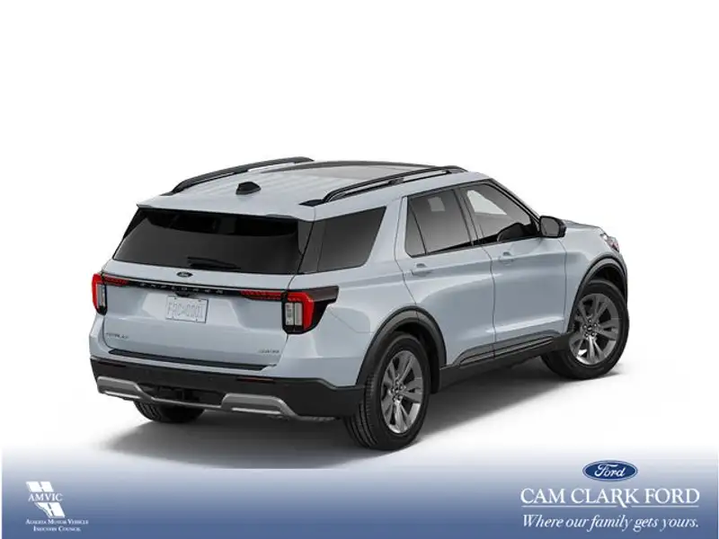 2026 Ford Explorer Active, bílá, 26 km, dovoz Kanada — foto 3 z 7