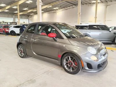 2014 Abarth 500, šedá, 65 000 km, dovoz SAE — foto 2 z 10
