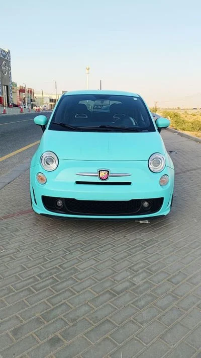 2012 Abarth 500, modrá, 63 365 km, dovoz SAE — foto 3 z 17