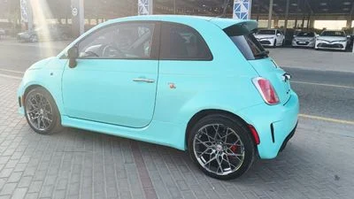 2012 Abarth 500, modrá, 63 365 km, dovoz SAE — foto 5 z 17