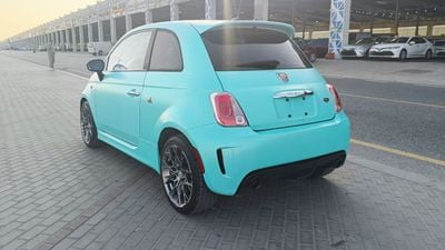 2012 Abarth 500, modrá, 63 365 km, dovoz SAE — foto 6 z 17