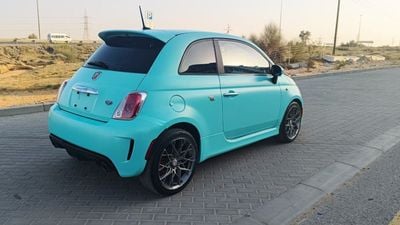 2012 Abarth 500, modrá, 63 365 km, dovoz SAE — foto 8 z 17