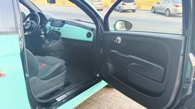 2012 Abarth 500, modrá, 63 365 km, dovoz SAE — foto 9 z 17