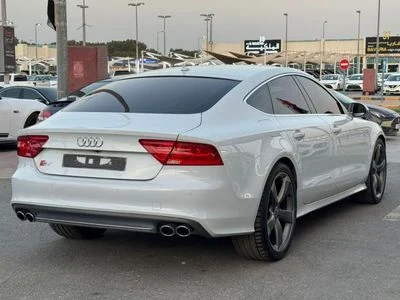 2014 Audi S7, bílá, 110 500 km, dovoz SAE — foto 3 z 10