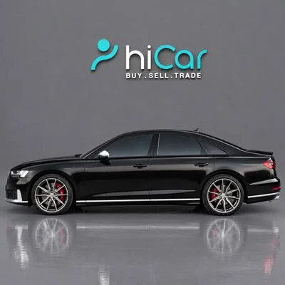 2021 Audi S8 STANDARD, černá, 122 467 km, dovoz SAE — foto 2 z 14