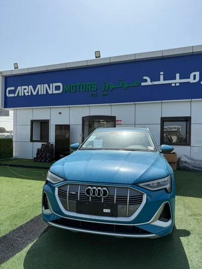 2023 Audi E-Tron 50 ADVANCED, modrá, 0 km, dovoz SAE — foto 2 z 17