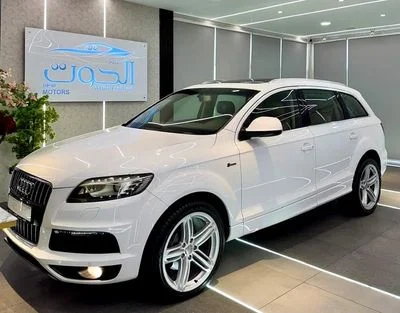 2014 Audi Q7, bílá, 97 000 km, dovoz SAE — foto 2 z 16
