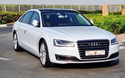 2015 Audi A8 L 50 TFSI, bílá, 151 749 km, dovoz SAE — foto 3 z 10