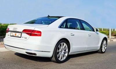 2015 Audi A8 L 50 TFSI, bílá, 151 749 km, dovoz SAE — foto 4 z 10