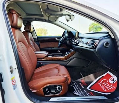 2015 Audi A8 L 50 TFSI, bílá, 151 749 km, dovoz SAE — foto 5 z 10