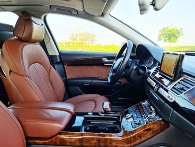 2015 Audi A8 L 50 TFSI, bílá, 151 749 km, dovoz SAE — foto 6 z 10