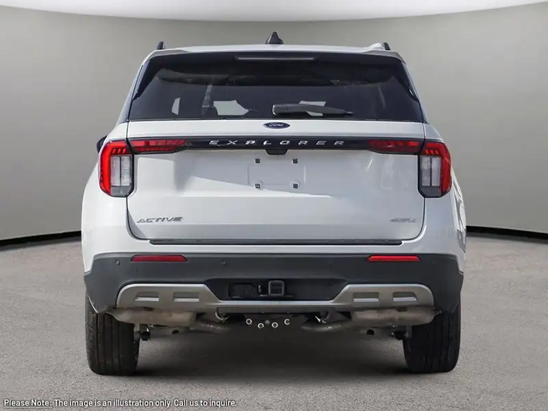 2026 Ford Explorer Active w/200A Pkg, bílá, 421 km, dovoz Kanada — foto 5 z 12
