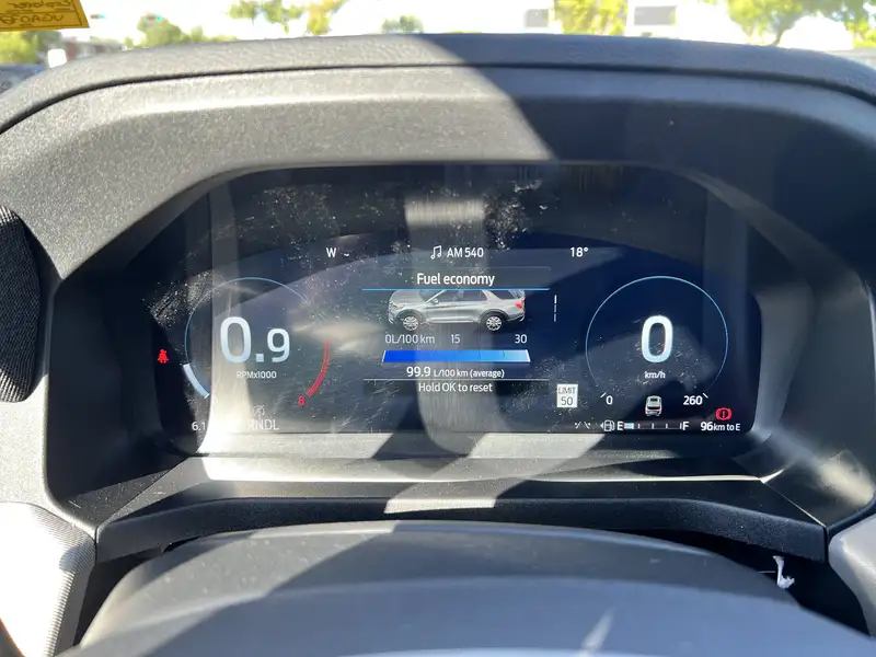 2027 Ford Explorer Active, modrá, 6 km, dovoz Kanada — foto 11 z 12