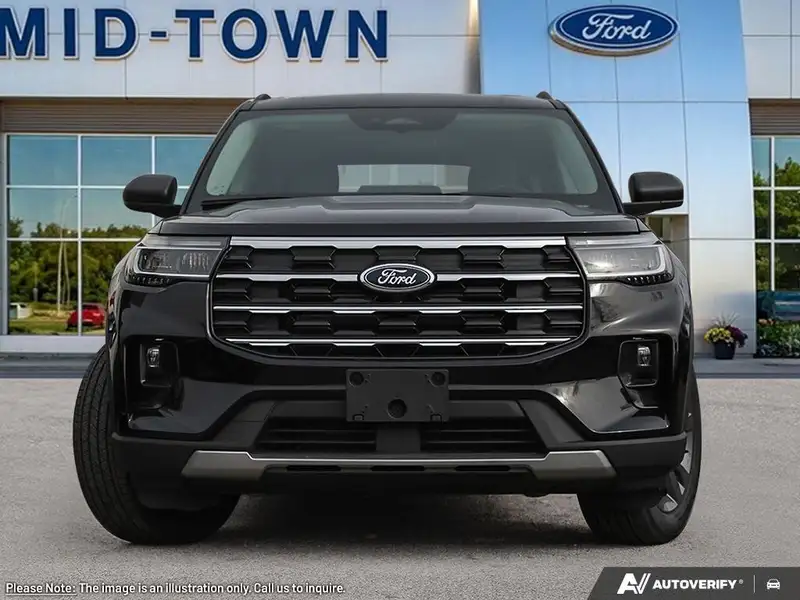 2026 Ford Explorer Active w/200A Pkg, černá, 20 km, dovoz Kanada — foto 2 z 12