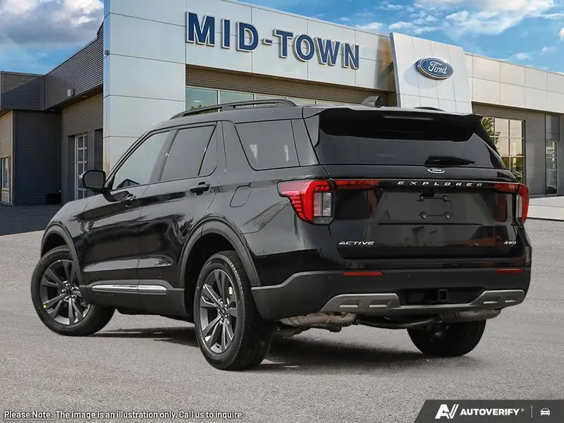 2026 Ford Explorer Active w/200A Pkg, černá, 20 km, dovoz Kanada — foto 4 z 12