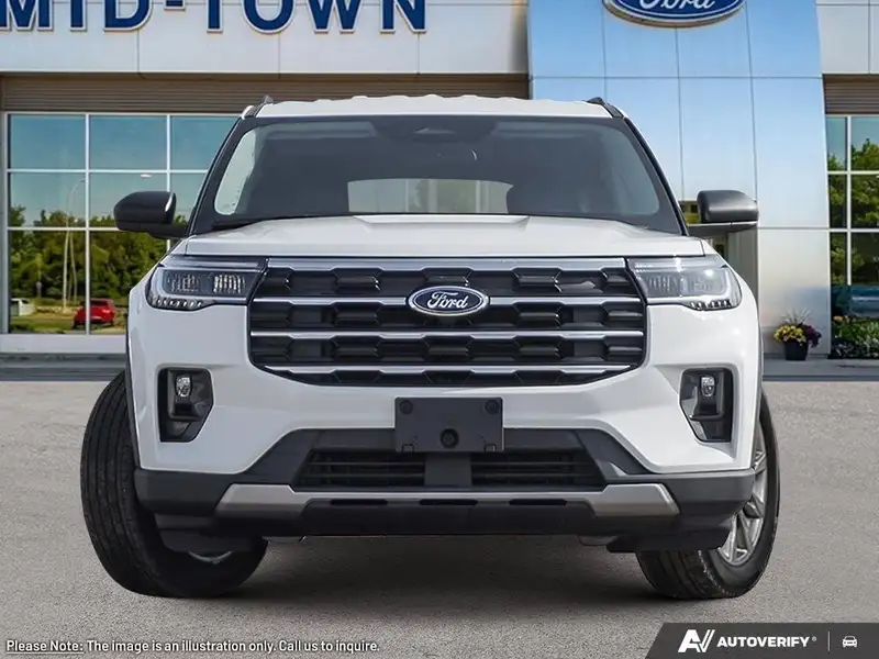 2026 Ford Explorer Active w/200A Pkg, bílá, 20 km, dovoz Kanada — foto 2 z 12